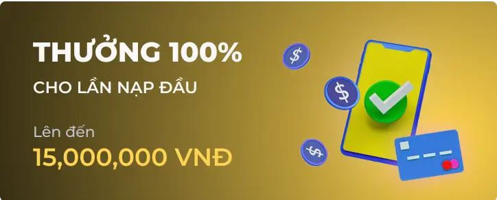 Ưu đãi thưởng 100% cho tân thủ iWinVVIP